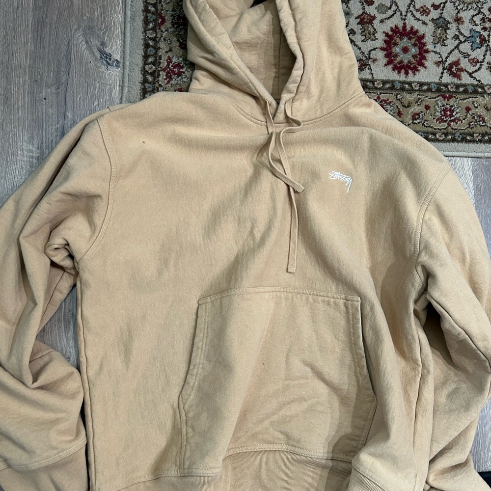 Stussy Beige Hoodie for Men